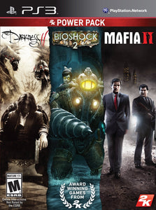 2K POWER PACK - DARKNESS II, BIOSHOCK II, MAFIA II - PlayStation 3 GAMES