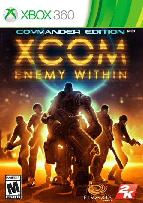 XCOM ENEMY WITHIN - COMMANDER EDITION (used) - Xbox 360 GAMES