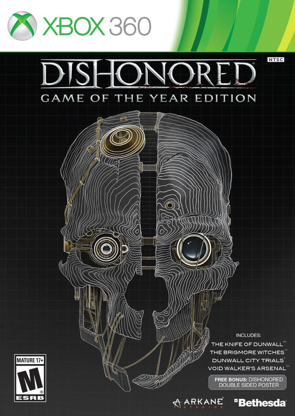 DISHONORED - GAME OF THE YEAR EDITION - Xbox 360 GAMES