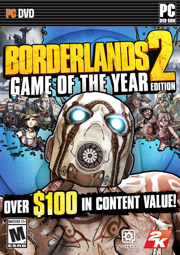 BORDERLANDS 2 - GAME OF THE YEAR EDITION - PC GAMES