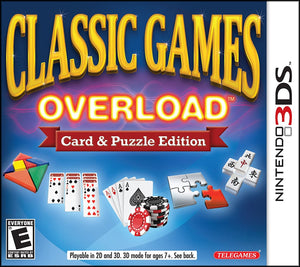 CLASSIC GAMES OVERLOAD - Nintendo 3DS GAMES