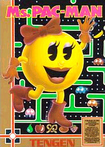 MS. PAC-MAN TENGEN - Retro NINTENDO