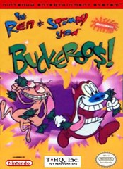 REN AND STIMPY SHOW BUCKEROOS (used) - Retro NINTENDO
