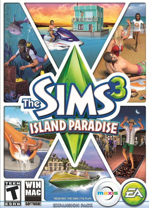 SIMS 3 ISLAND PARADISE - PC GAMES