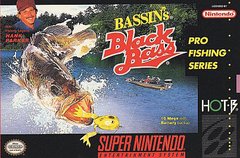 BASSIN'S BLACK BASS (used) - Retro SUPER NINTENDO