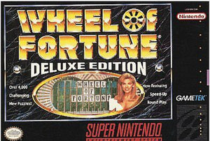 WHEEL OF FORTUNE DELUXE EDITION (used) - Retro SUPER NINTENDO