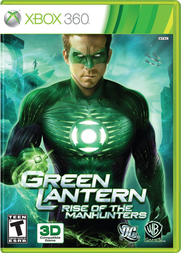 GREEN LANTERN W/ DVD MOVIE 2011 - Xbox 360 GAMES