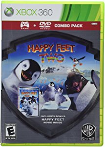 HAPPY FEET 2 W/ HAPPY FEET DVD MOVIE - Xbox 360 GAMES