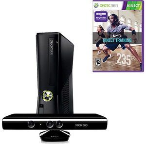 X360 MODEL 2 BLACK - 4GB - KINECT NIKE BUNDLE - Xbox 360 System