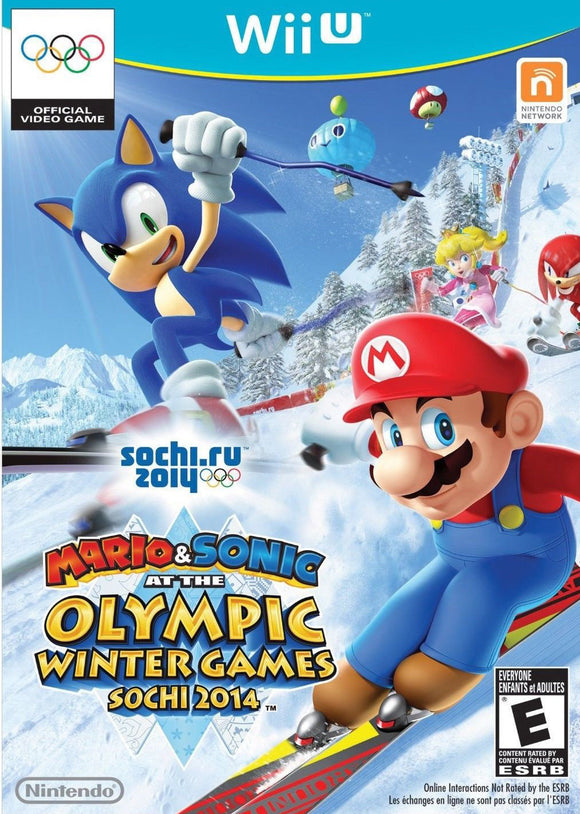MARIO & SONIC AT THE OLYMPIC WINTER GAMES SOCHI 2014 - Wii U GAMES