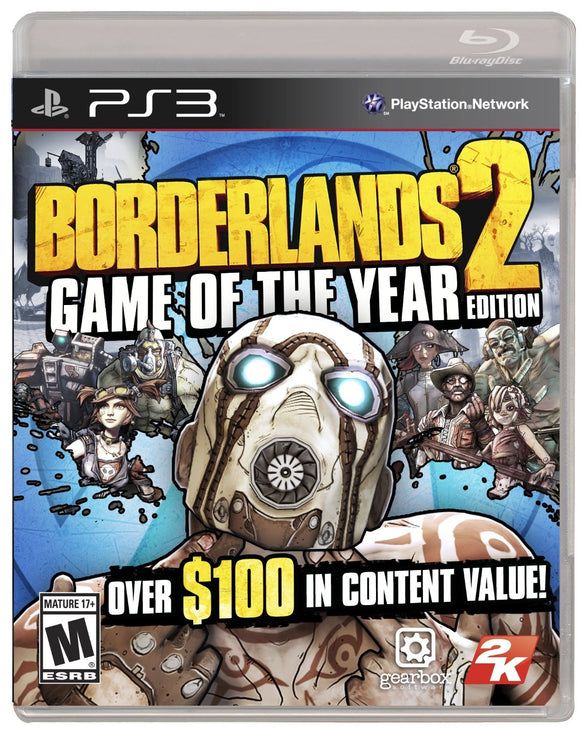 BORDERLANDS 2 - GAME OF THE YEAR EDITION (new) - PlayStation 3 GAMES