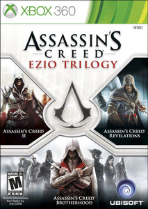 ASSASSINS CREED EZIO TRILOGY (used) - Xbox 360 GAMES