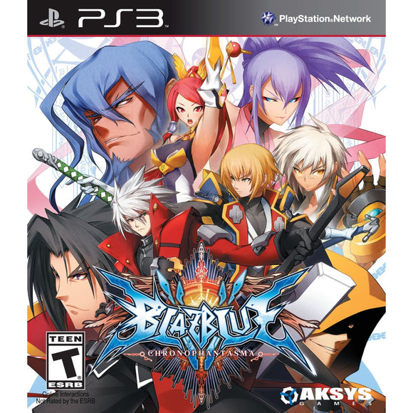 BLAZBLUE CHRONO PHANTASMA - PlayStation 3 GAMES
