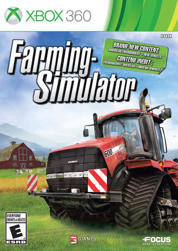 FARMING SIMULATOR (used) - Xbox 360 GAMES