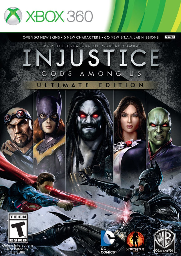 INJUSTICE GODS AMONG US - ULTIMATE EDITION (used) - Xbox 360 GAMES