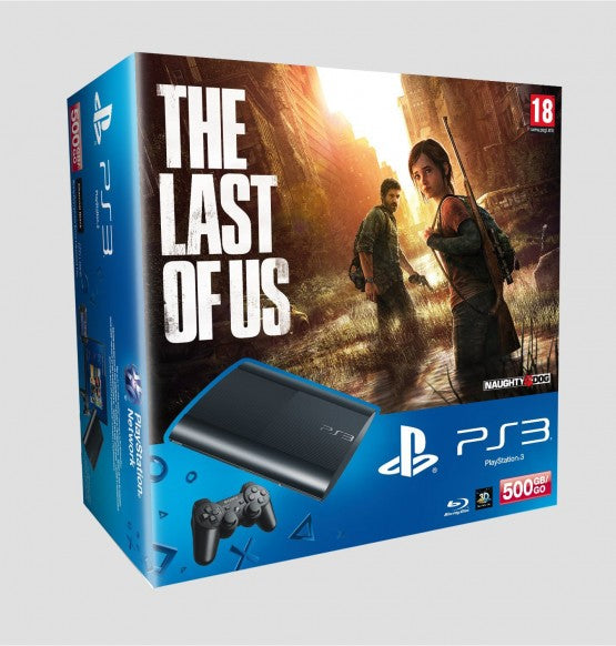 PS3 MODEL 3 BLACK - 250GB - THE LAST OF US BUNDLE - PlayStation 3 System