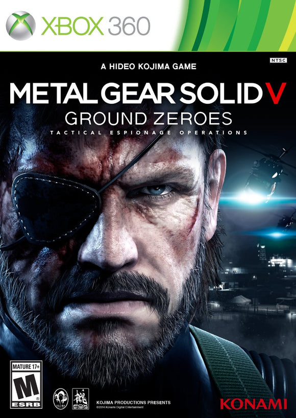 METAL GEAR SOLID V GROUND ZEROES (new) - Xbox 360 GAMES