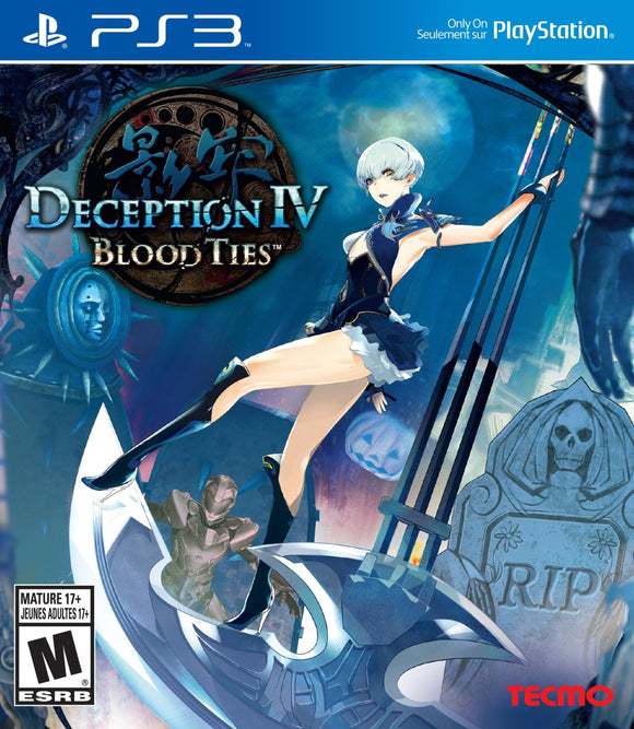 DECEPTION IV BLOOD TIES (new) - PlayStation 3 GAMES