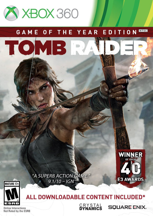TOMB RAIDER - GAME OF THE YEAR EDITION (used) - Xbox 360 GAMES