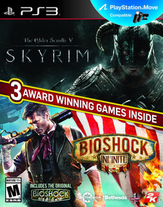 THE ELDER SCROLLS V SKYRIM & BIOSHOCK INFINITE BUNDLE - PlayStation 3 GAMES