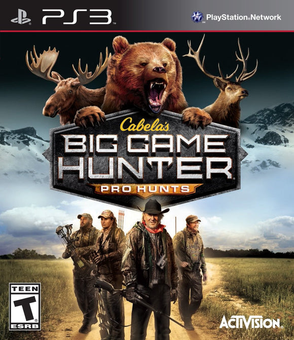 CABELAS BIG GAME HUNTER PRO HUNTS (used) - PlayStation 3 GAMES