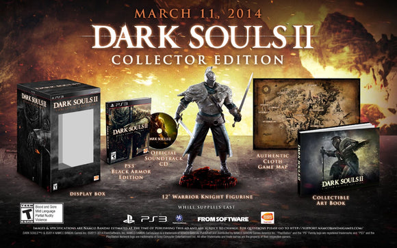 DARK SOULS 2 - COLLECTORS EDITION - PlayStation 3 GAMES
