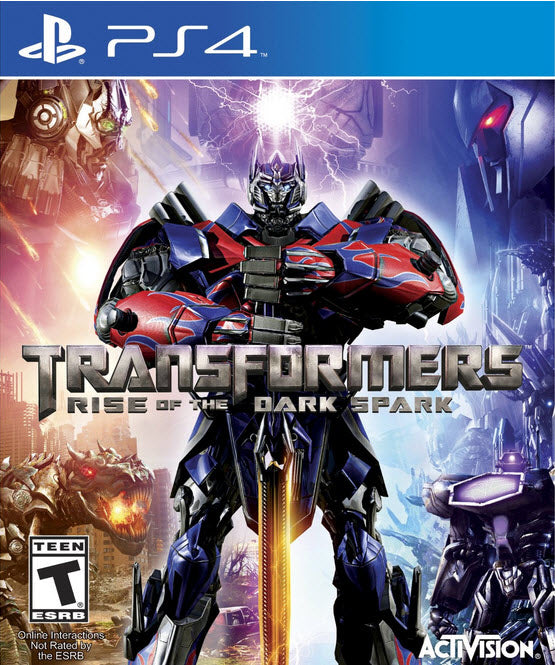 TRANSFORMERS RISE OF THE DARK SPARK - PlayStation 4 GAMES