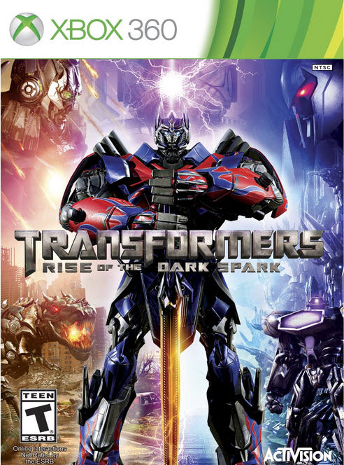 TRANSFORMERS RISE OF THE DARK SPARK - Xbox 360 GAMES