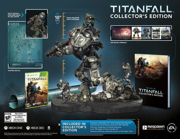 TITANFALL - COLLECTORS EDITION - Xbox 360 GAMES