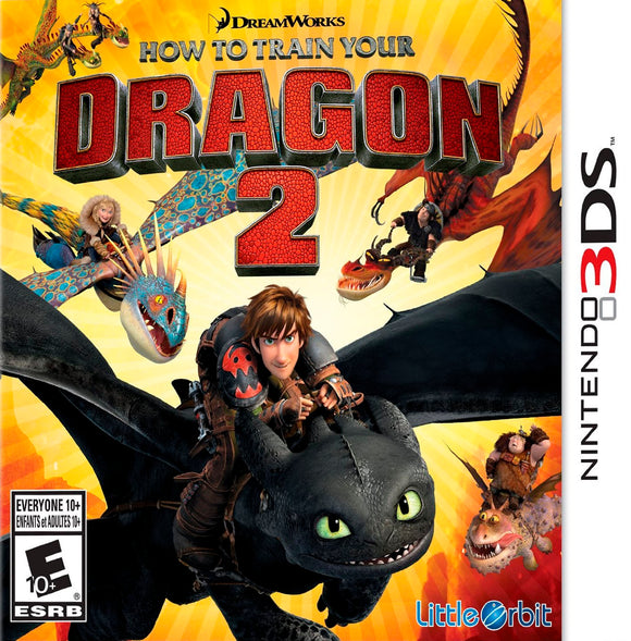 HOW TO TRAIN YOUR DRAGON 2 - Nintendo 3DS GAMES