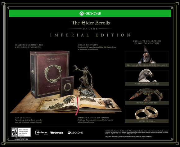 THE ELDER SCROLLS ONLINE - IMPERIAL EDITION - Xbox One GAMES