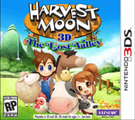 HARVEST MOON 3D THE LOST VALLEY - Nintendo 3DS GAMES