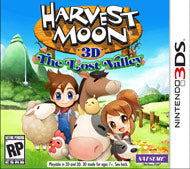 HARVEST MOON 3D THE LOST VALLEY (used) - Nintendo 3DS GAMES
