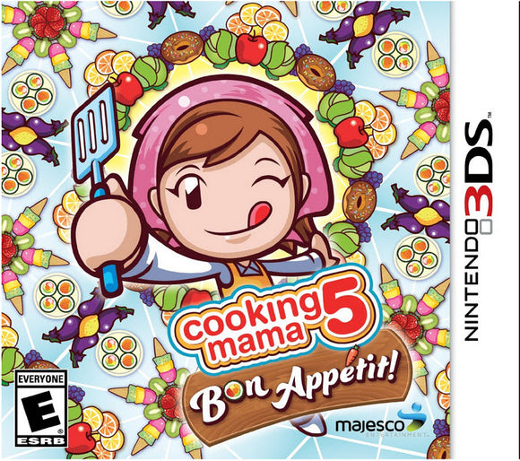 COOKING MAMA 5 BON APPETIT - Nintendo 3DS GAMES