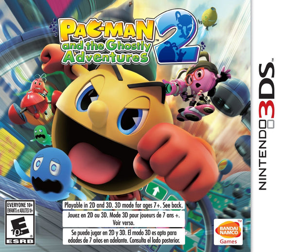 PAC-MAN AND THE GHOSTLY ADVENTURES 2 (used) - Nintendo 3DS GAMES