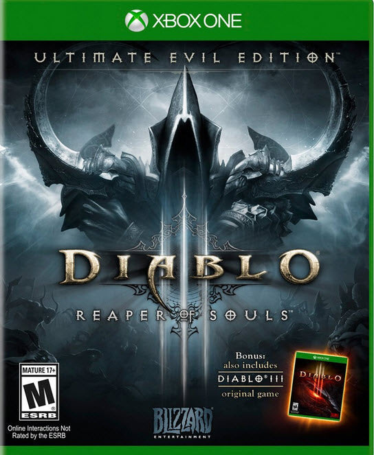 DIABLO III REAPER OF SOULS - ULTIMATE EVIL EDITION (used) - Xbox One GAMES
