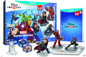 DISNEY INFINITY 2.0 MARVEL SUPER HEROES STARTER PACK (used) - Wii U GAMES