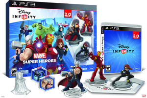 DISNEY INFINITY 2.0 MARVEL SUPER HEROES STARTER PACK (used) - PlayStation 3 GAMES