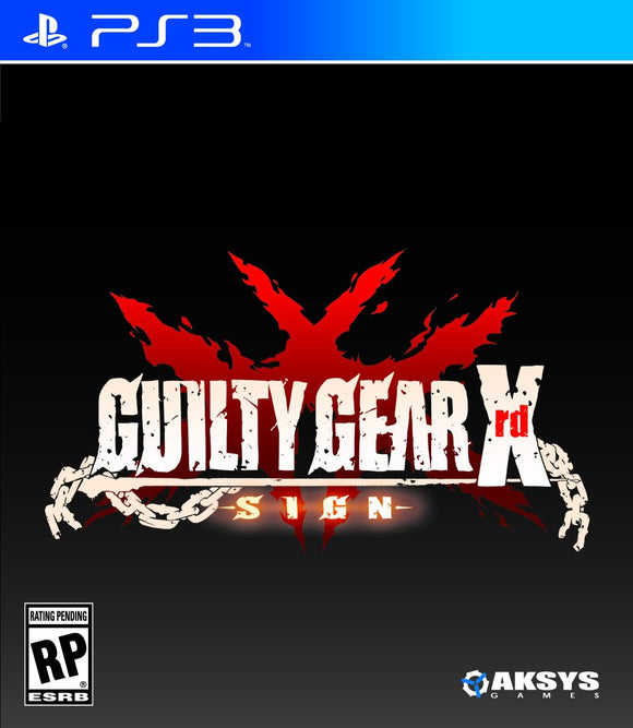 GUILTY GEAR XRD SIGN - PlayStation 3 GAMES