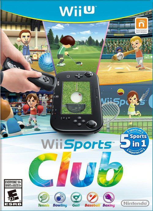 WII SPORTS CLUB (used) - Wii U GAMES