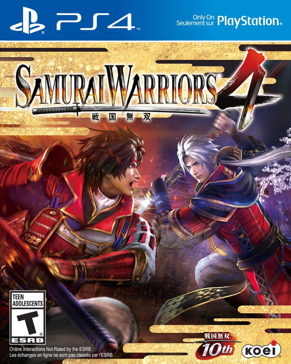 SAMURAI WARRIORS 4 (used) - PlayStation 4 GAMES