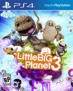 LITTLE BIG PLANET 3 - PlayStation 4 GAMES