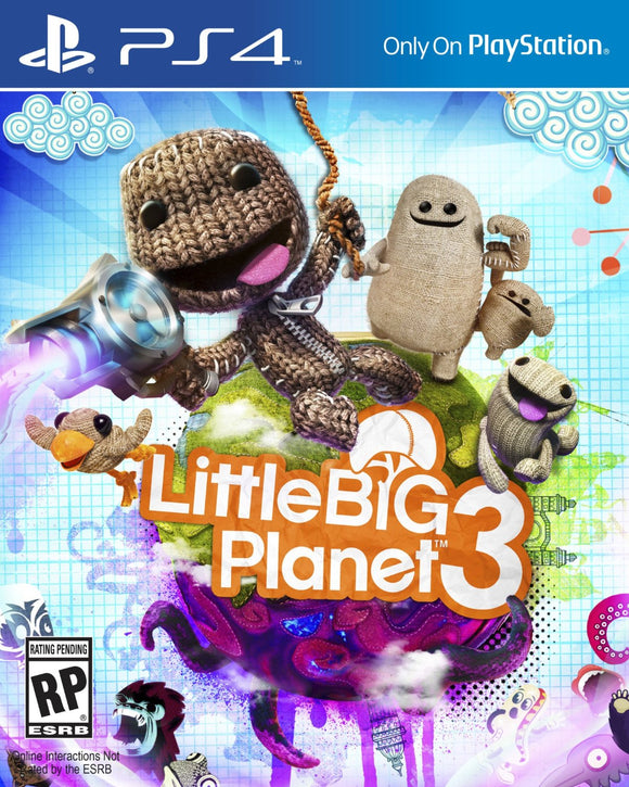 LITTLE BIG PLANET 3 - PlayStation 4 GAMES
