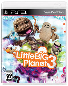 LITTLE BIG PLANET 3 (used) - PlayStation 3 GAMES