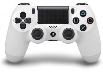 OFFICIAL DUALSHOCK 4 CONTROLLER - GLACIER WHITE (used) - PlayStation 4 CONTROLLERS