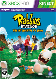 RABBIDS INVASION THE INTERACTIVE TV SHOW (used) - Xbox 360 GAMES