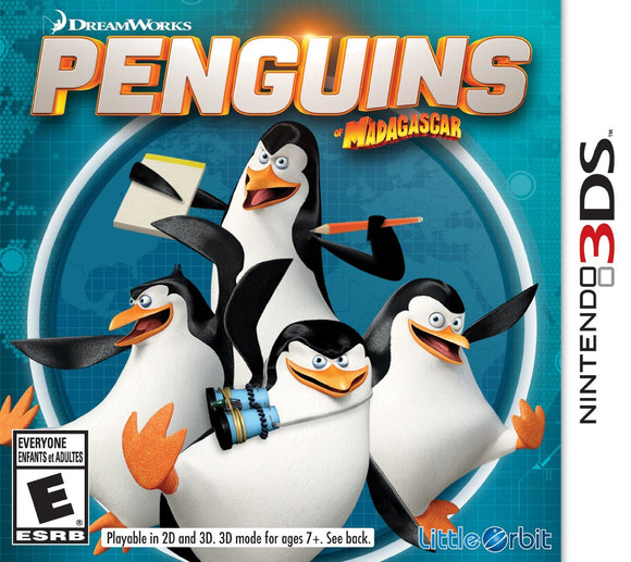 PENGUINS OF MADAGASCAR - Nintendo 3DS GAMES