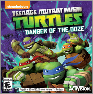 TMNT DANGER OF THE OOZE (used) - Nintendo 3DS GAMES