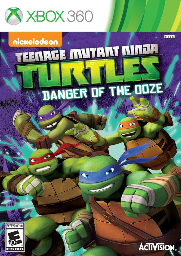 TMNT DANGER OF THE OOZE (used) - Xbox 360 GAMES