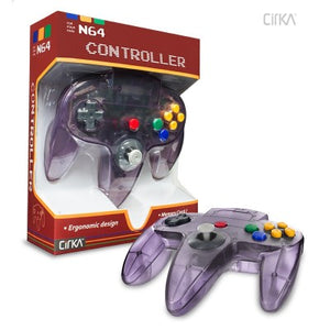 ATOMIC PURPLE N64 CONTROLLER (CIRKA) - (new) - N64 CONTROLLERS